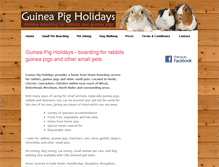 Tablet Screenshot of guineapigholidays.co.uk